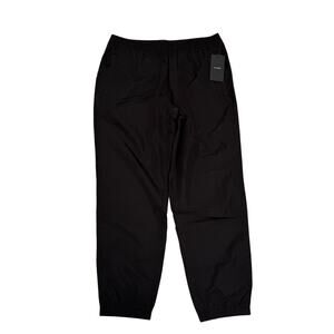 NWT Ten Thousand Nylon Jogger Pants Mens Black Large Athletic Stretch
